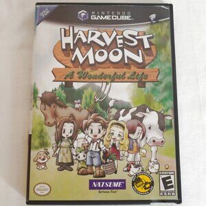 Harvest Moon: A Wonderful Life (Nintendo GameCube, 2004) - Tested, No Manual